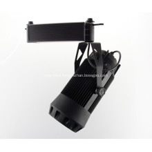 30w COB LED Track Light 2100-2200lm AC90-260V RA>80 Size 228*215*168mm angle adjustable spot light